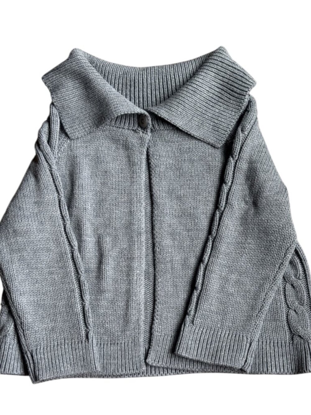 New York & Company Gray Cardigan